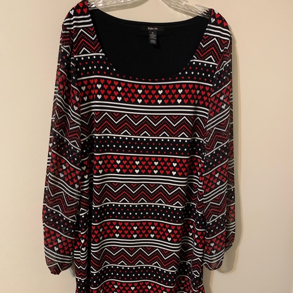 STYLE & CO. Long Sleeve Tunic Top size XL - Picture 2 of 15
